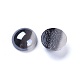 Непрозрачные стеклянные кабошоны GGLA-S038-12L-8mm-3
