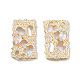 Подвески из латуни с прозрачным фианитом KK-N232-472LG-2