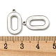 Подвески из нержавеющей стали 304 в форме ракушки STAS-L022-206P-3