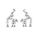 Подвески из нержавеющей стали 201 STAS-T044-287P-2