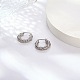 Серьги-кольца из нержавеющей стали 304 VY8498-01-2