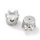 Латунные микро проложить кубического циркония подвески KK-C051-39P-02-2