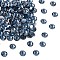 Preciosa® MAXIMA Crystal No Hotfix Flatback Stones, Czech Crystal, Dura Foiling, Round(438 11 615 Chaton Rose), 30150 Denim Blue, SS10(2.7~2.9mm)