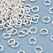 Rack Plating Brass Jump Rings, Open Jump Rings, Long-Lasting Plated, 925 Sterling Silver Plated, 3x0.6mm, Inner Diameter: 1.8mm