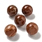 Natural Red Jasper Round Ball Figurines Statues for Home Office Desktop Decoration, 20mm