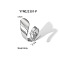 Geometric Stainless Steel Open Cuff Rings with Irregular High-end Feel, Stainless Steel Color, Inner Diameter: 21mm