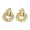 Brass with Cubic Zirconia Pendants, Cadmium Free & Lead Free, Ring, Real 16K Gold Plated, 31x24.5x4.5mm, Hole: 5x2mm