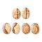 Natural Picture Jasper Cabochons, Oval with Pattern, 25x18x4mm, about 2pcs/pair