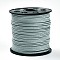 Faux Suede Cord, Faux Suede Lace, Light Blue, 2.7x1.4mm, about 98.42 yards(90m)/roll