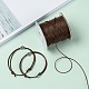 Корейские вощеные полиэфирные шнуры YC1.0MM-90-7