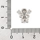 Латунные микро проложить кубического циркония слайд подвески ZIRC-I068-27P-3