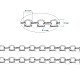 Латунные плоские овальные кабельные цепи CHC025Y-N-6