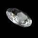Граненые стеклянные стразы кабошоны GGLA-C032-07-2