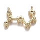 Кулоны из латуни с прозрачным фианитом ZIRC-F120-019G-05-2