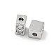 Латунь со стеклянными бусинами KK-P258-15P-2