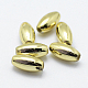 Покрытие экологически чистых пластиковых бусин KY-K002-03-6X3mm-G-2