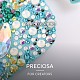 Preciosa® maxima crystal без горячей фиксации плоские камни Y-PRC-NSS6-20050-200-5
