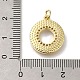 Латунные микро проложить кубического циркония подвески KK-R002-11A-3