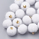 Подвески из искусственного норкового меха WOVE-S115-01G-2