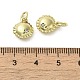 Подвески из латуни и кубического циркония KK-G487-01G-3