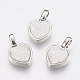Естественно druzy агат подвески KK-G343-15-2