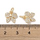 Латунные микропаве прозрачные подвески с фианитом KK-S367-12A-3