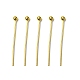 Контакты латунь шаровой головкой KK-R020-04G-1